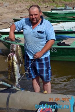 рыбалка на Ахтубе летом